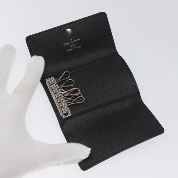 Authentic LOUIS VUITTON Monogram Eclipse Multicles6 Key Case bst478-112825 - Picture 9 of 16